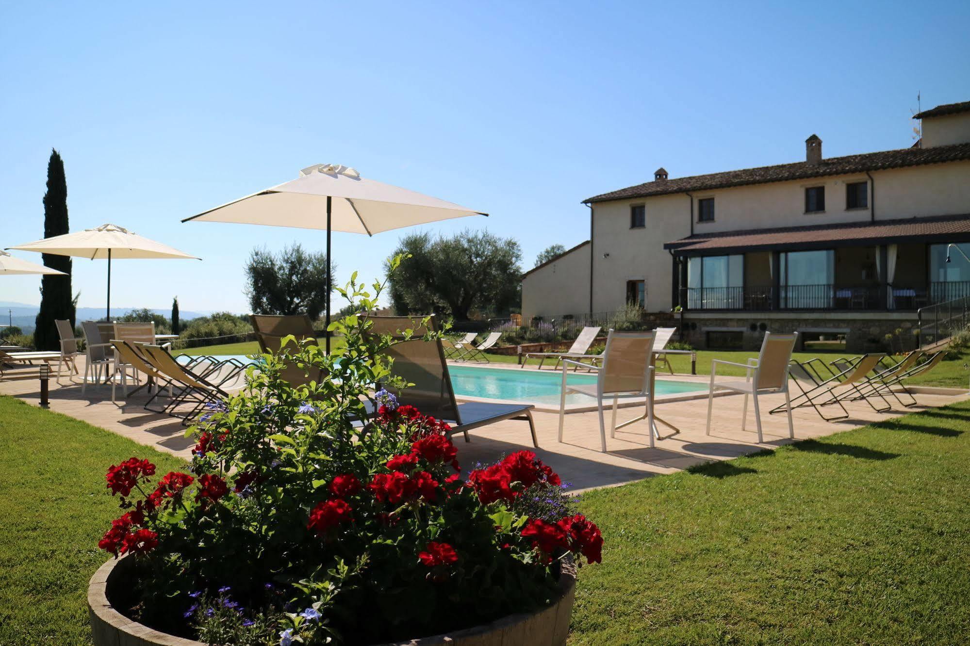 Le Buche Wine Resort&Spa Macciano Exteriör bild
